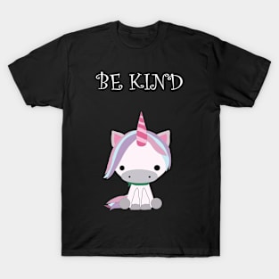 Be Kind Cute Unicorn Gift T-Shirt